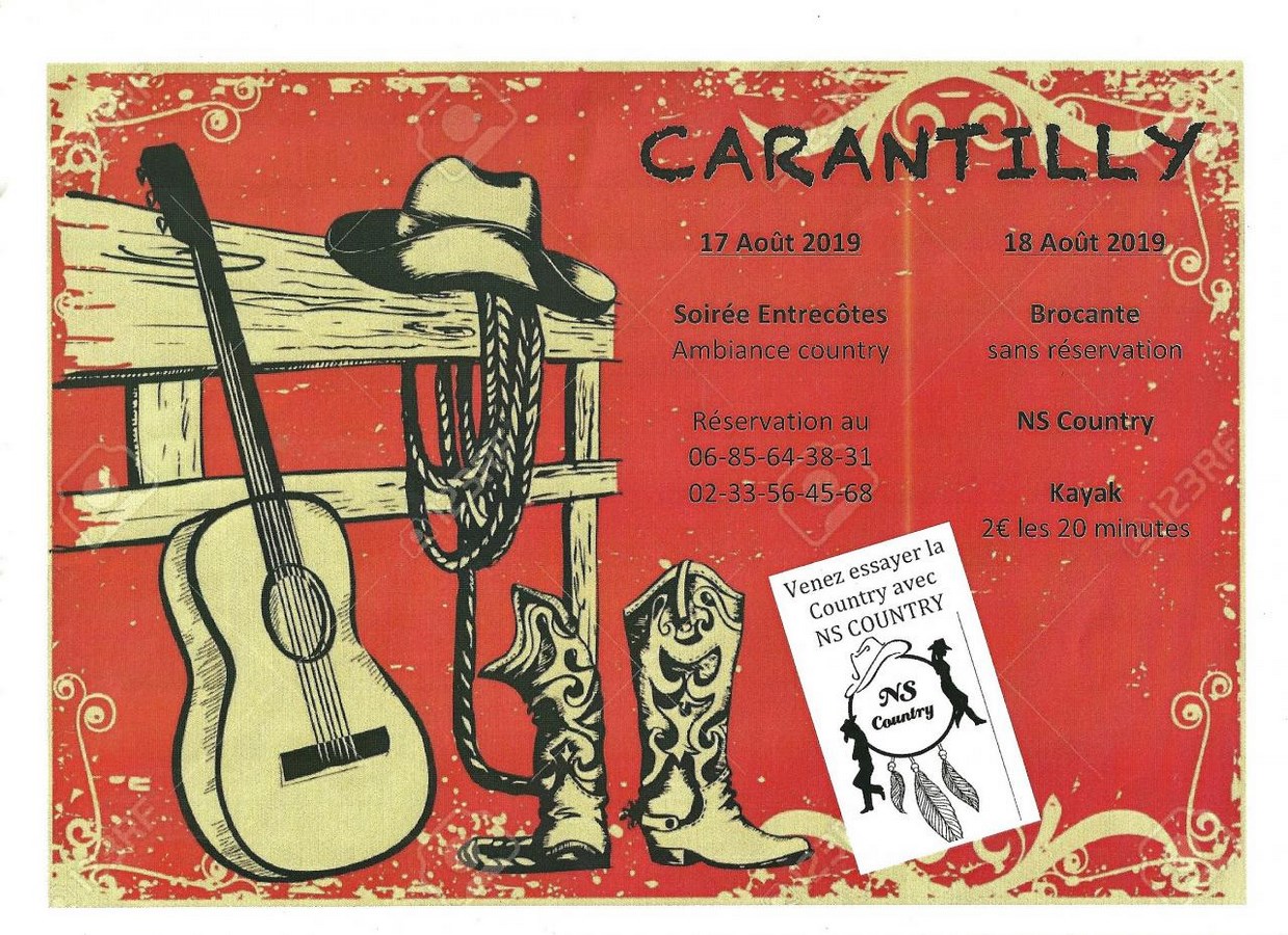 affiche fête Saint Louis Carantilly