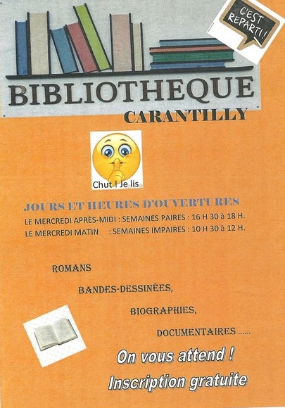 affiche bibliothque Copier